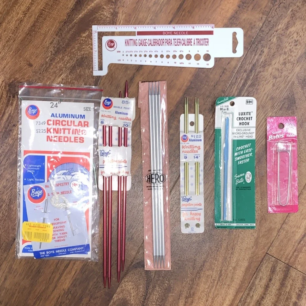 Lot of 8 Knitting Crochet Kit - All new still in packaging  Plus Booklet